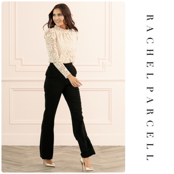 Rachel Parcell Wide Leg Suit Pants - Picture 4 of 7